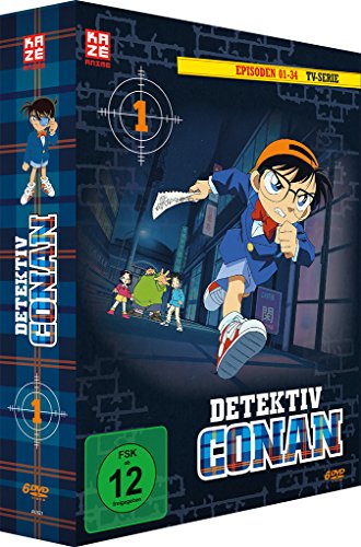 Detektiv Conan - Box 1 (Episoden 1-34) [6 DVDs]