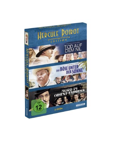 Hercule Poirot Edition:Tod auf dem Nil / Das Böse unter der Sonne / Mord im Orient Express [3 DVDs] - 2